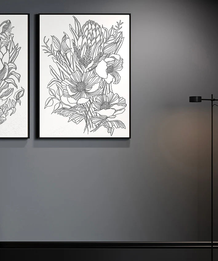 Botanical Lines I, In Line