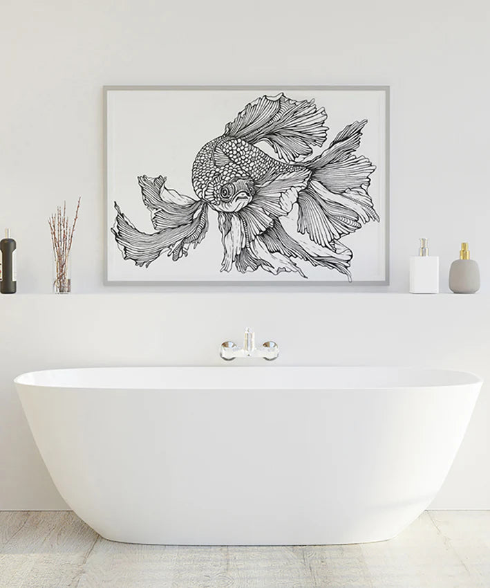 Floating Fish II In Line