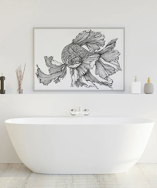 Floating Fish II In Line