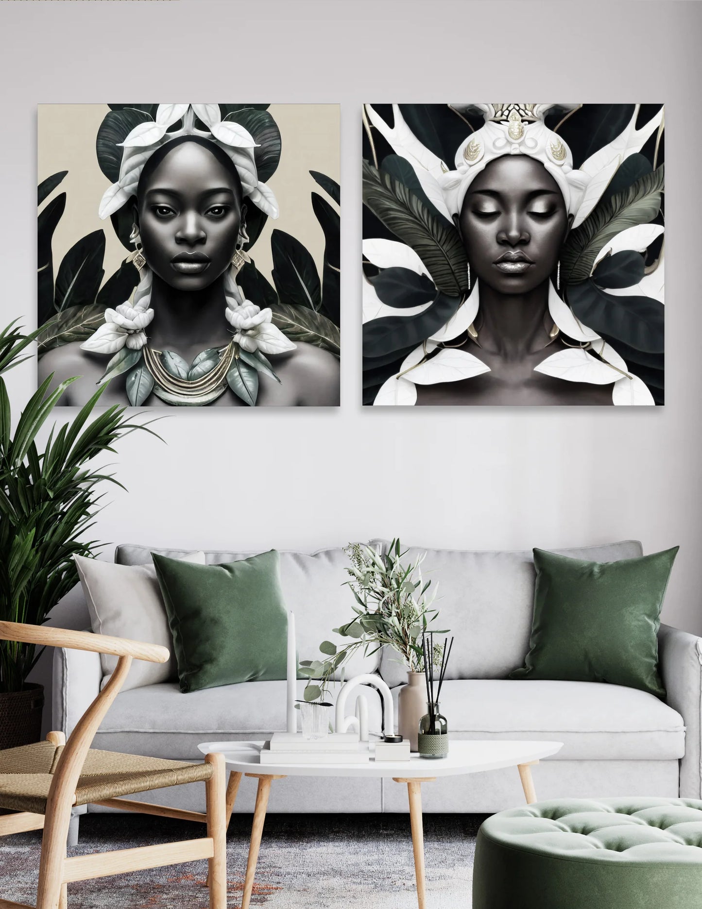 One with Nature, Set of 2