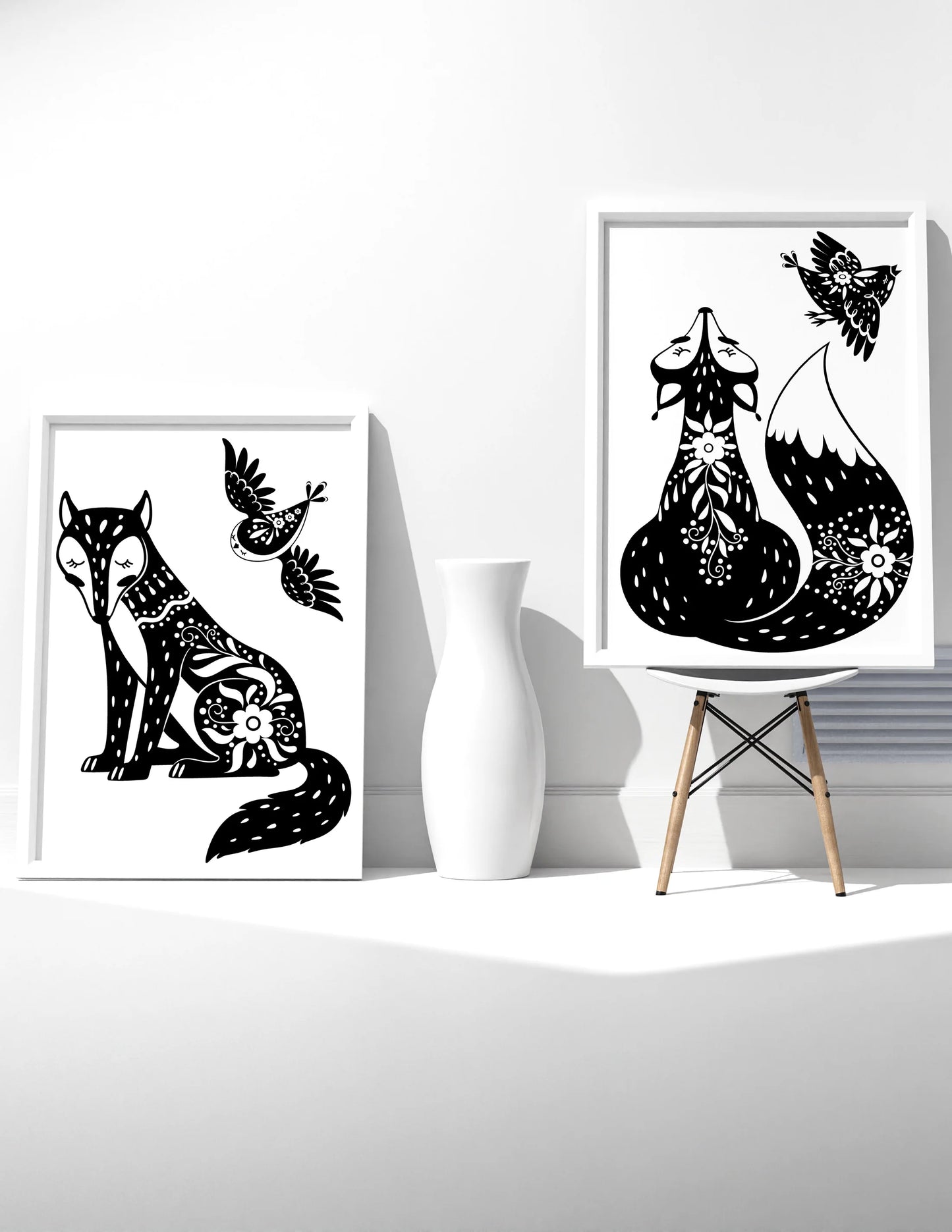 Scandi Fox, Set of 2