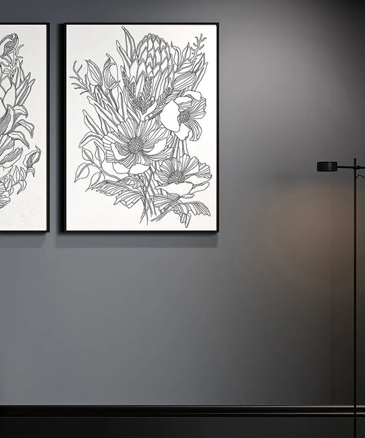 Botanical Lines I, In Line