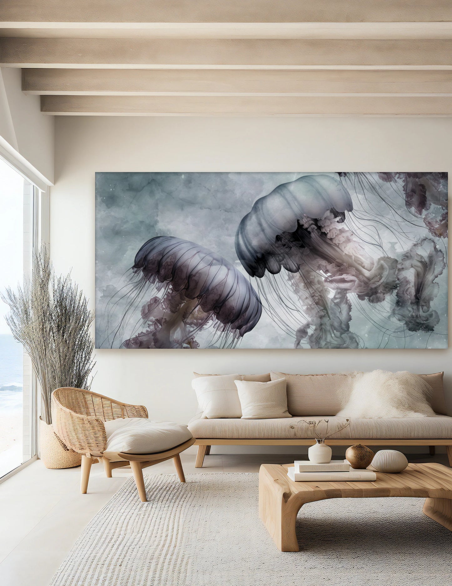 Jellies Floating Together