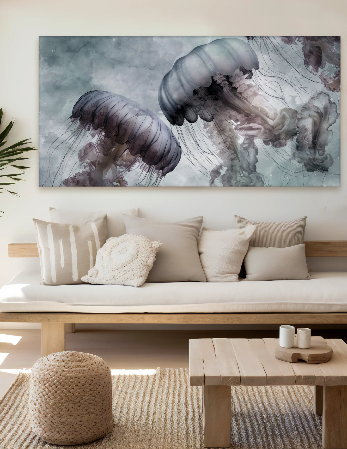 Jellies Floating Together