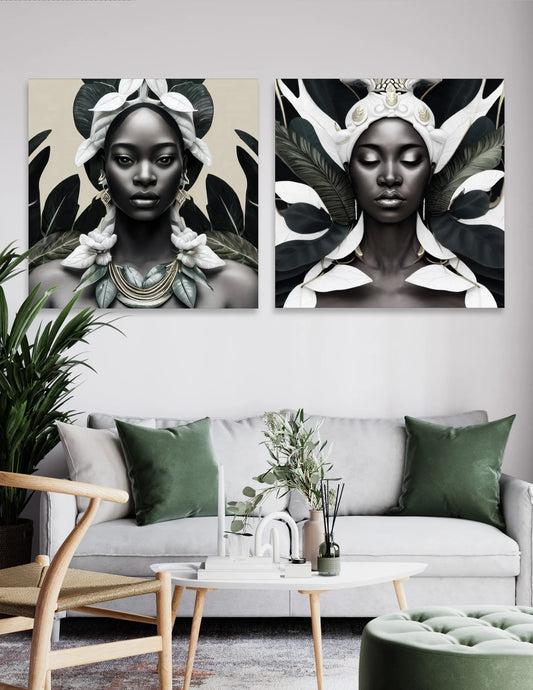 One with Nature, Set of 2