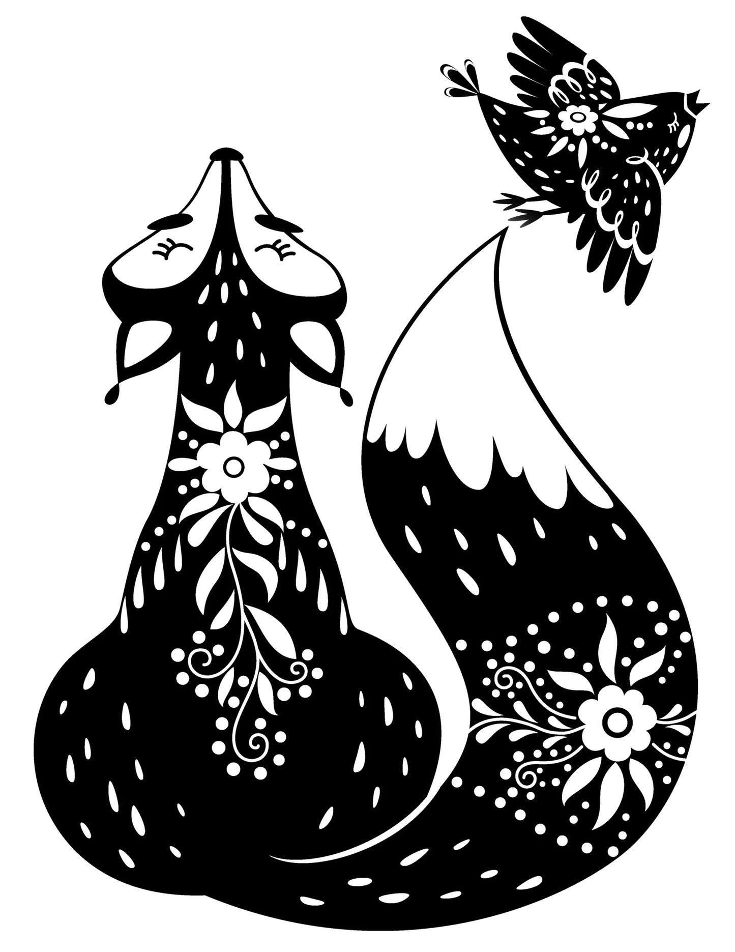 Scandi Fox, Set of 2